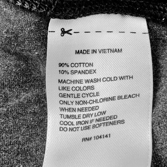 Reebok Gray Jogger Leggings Cotton Stretch Womens Large - Picture 10 of 12